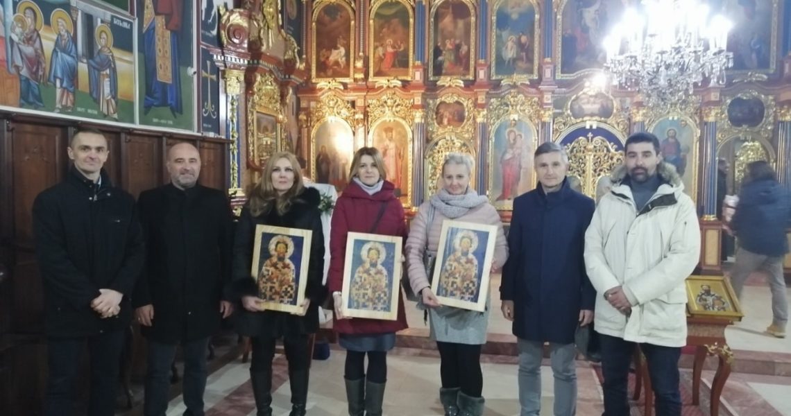 Освештање и додела икона Светог Саве 2